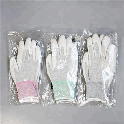 Cleanroom anglies pluošto pirštinės
